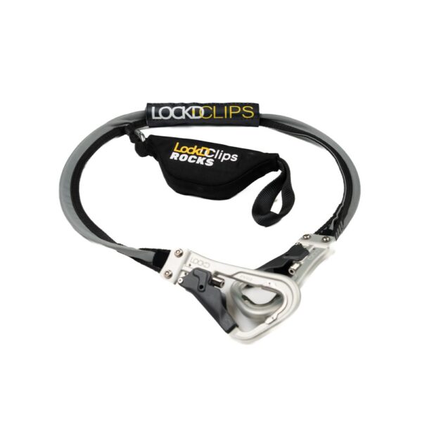 KristallTurm LockD Clips ROCKS - self belay system with shock absorber for via ferrata